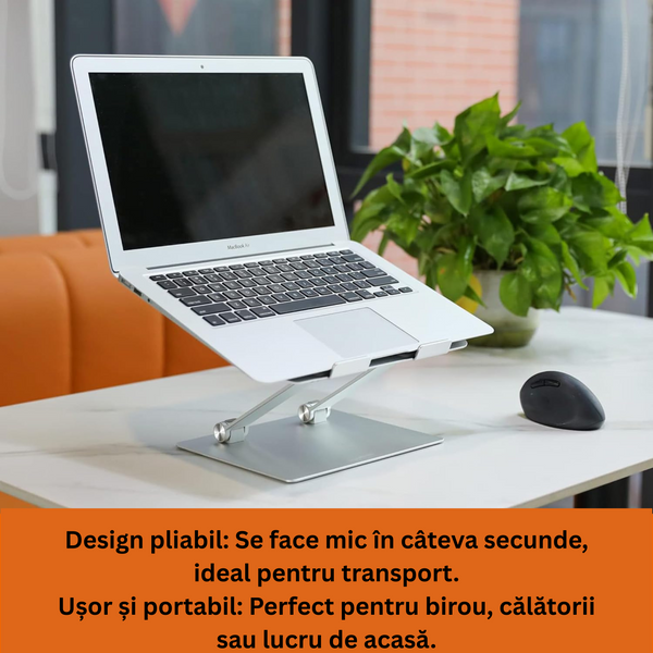 Suport Ergonomic pentru Laptop Ușor