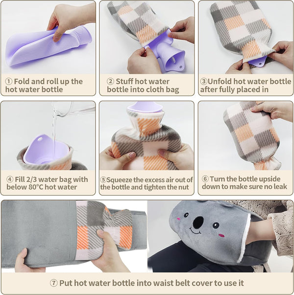 Pernă cu Apă Caldă Multifuncțională